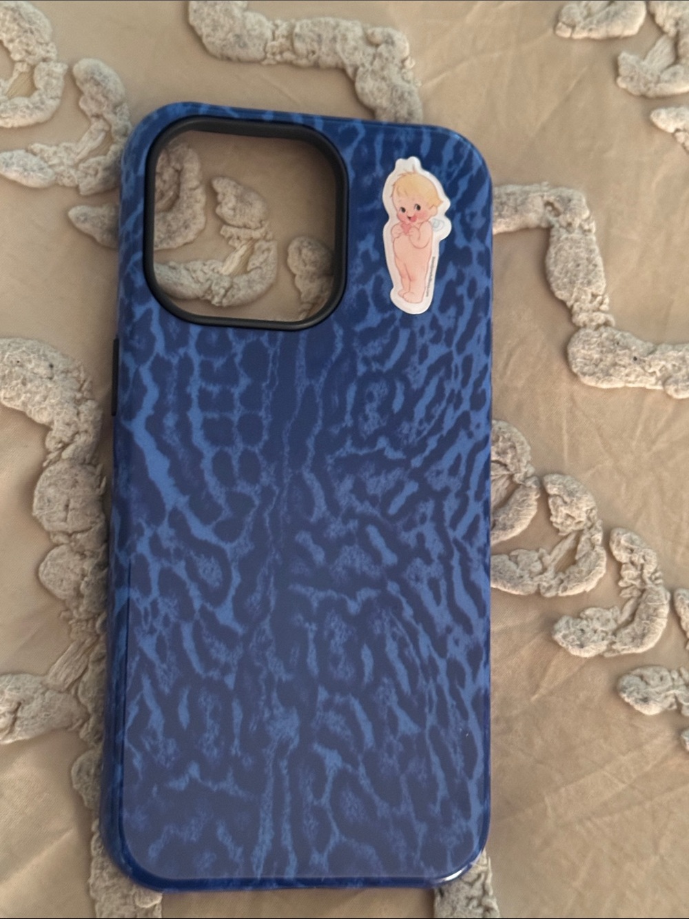blue iphone 15 pro max case